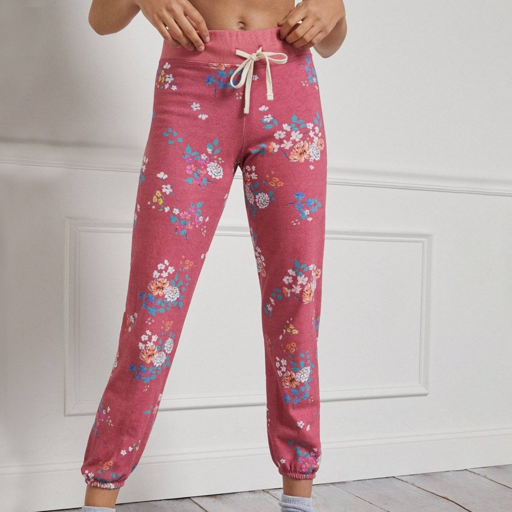 HTF Anthropologie Sundry Floral Joggers